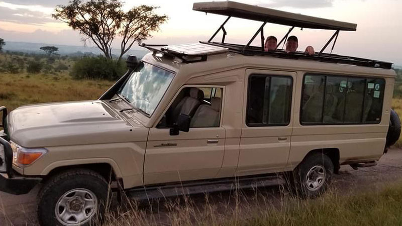 Game viewing experience in wilderness